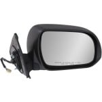 Power Mirror for Toyota Tacoma 2012-2015, Right (Passenger) Side, Manual Folding, Non-Heated, Textured, without Signal Light, Replacement