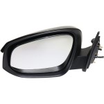 Power Mirror for Toyota Highlander 2014-2018, Left (Driver), Manual Folding, Non-Heated, Paintable, with Signal Light, Without Blind Spot Detection and Memory, Suitable for Hybrid Models 2014-2017, Replacement