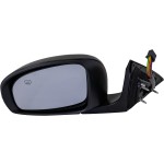 Power Mirror for Toyota Avalon 2011-2012, Left (Driver), Manual Folding, Heated, Paintable, with In-housing Signal Light and Memory, without Auto Dimming and Blind Spot Detection, Replacement
