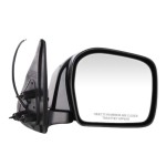 Power Mirror for Toyota Tacoma 2001-2004 Right (Passenger), Manual Folding, Non-Heated, Paintable, Fits Pre Runner, 2WD (Two-Wheel Drive)/Base/DLX, 4WD (Four-Wheel Drive), Replacement