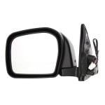 Power Mirror for Toyota 4Runner 2000-2002, Left (Driver), Manual Folding, Non-Heated, Paintable, without Auto-Dimming, Blind Spot Detection, Memory, and Signal Light, Replacement