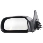 Manual Remote Mirror for Toyota Tacoma 2001-2004, Left (Driver), Non-Folding, Non-Heated, Paintable, For Base/DLX Models, 2WD (Two-Wheel Drive), Replacement