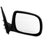 Manual Adjust Mirror for 2005-2011 Toyota Tacoma, Right (Passenger), Manual Folding, Non-Heated, Textured, Replacement