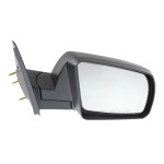 Manual Adjust Mirror for Toyota Tundra 2007-2013 Right (Passenger) Side, Non-Towing, Manual Folding, Non-Heated, Textured, without Memory, with Puddle and Signal Light, for Base/Platinum Models, Replacement