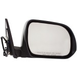 Power Mirror for Toyota Highlander 2008-2013, Right (Passenger), Manual Folding, Non-Heated, Paintable, Without Puddle Light, Suitable for Hybrid/2008-2010 Non-Hybrid Models, Japan Built Vehicle, Replacement