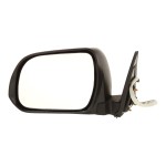 Power Mirror for Toyota Highlander 2008-2013, Left (Driver) Side, Manual Folding, Heated, Paintable, without Puddle Light, Suitable for Hybrid and Non-Hybrid (2008-2010) Japan Built Models, Replacement