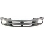 Grille Frame for Chevrolet Blazer (1995-1997), S10 Pickup (1994-1997), Painted Gray, with Sealed Beam Headlight, Replacement