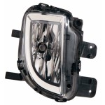 Fog Light Assembly for 2010 - 2017 Volkswagen Jetta GLI, Right (Passenger) Side Housing / Lens / Cover to 10-2-16,  5K0941700E, Replacement