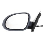 Power Mirror for Volkswagen Jetta Sedan 2005-2010, Left (Driver), Manual Folding, Heated, Paintable, with Puddle and Signal Light, Replacement