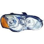 Front Headlight Assembly for 2003 - 2005 Chrysler Sebring 2 Door Coupe, Right (Passenger) Side Composite Cover Replacement,  MN133282