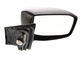 Mirror for Honda Odyssey 2005-2010, Right (Passenger) Side, Power Adjustable, Manual Folding, Non-Heated, Paintable, Replacement