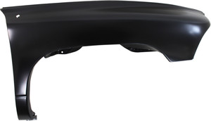 Front Fender for Dodge Dakota (1997-2004) and Durango (1998-2003), Right Passenger Side, with Antenna Hole, without Name Plate (Emblem) Holes, Replacement