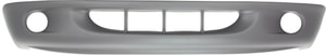 Front Bumper Cover for Dakota 1997-2000, Lower Fascia, 2-Piece Type Bumper, Textured, with Fog Light Holes, Replacement