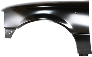 Front Fender for Ford Ranger 1998-2003, Left Driver, Primed (Ready to Paint), without Wheel Opening Molding Holes, Replacement
