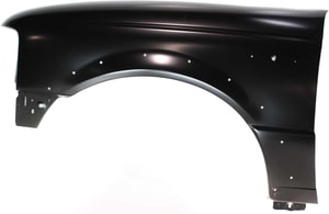 Front Fender for Ford Ranger 1998-2003, Left Driver, Primed (Ready to Paint), with Wheel Opening Molding Holes, Replacement