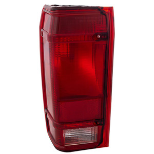Tail Light for 1983-1990 Ford Ranger, Left Driver Side, Lens and Housing, Replacement