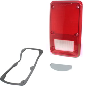 Tail Light Lens for Dodge Full Size Van, 1978-1993, Left Driver, Replacement