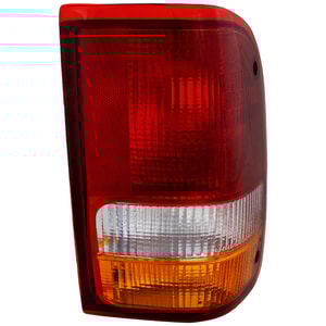 Tail Light for Ford Ranger 1993-1997, Right Passenger Side, Includes Lens and Housing, Replacement