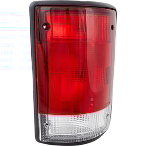 Tail Light for Ford Econoline Van (1995-2003), Excursion (2000-2005), Right Passenger Lens and Housing with 3 Bulb Sockets, Replacement