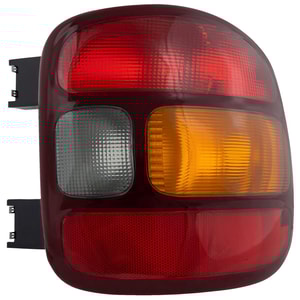 Tail Light for GMC SIERRA P/U 1999-2005 Right Passenger, Lens and Housing, Stepside, Replacement