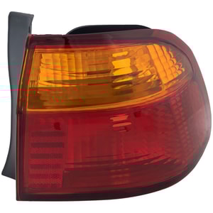 Tail Light for Honda Civic 1999-2000 Sedan, Right Passenger Side, Outer Lens and Housing, Replacement