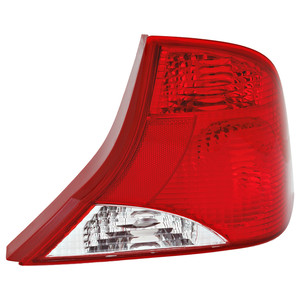 Tail Light for Ford Focus 2000-2001 Sedan, Right Passenger Side, Lens and Housing, 3-Bulb Type, Replacement