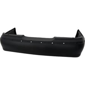 Primed (Ready to Paint) Rear Bumper Cover for Lincoln Town Car 1998-2002, Replacement