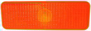Amber Lens Signal Light for Ford F-Series 1980-1986, Right Passenger Equals Left Driver, Replacement Fits F-100, F-150, F-250, F-350 Models.