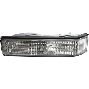 Signal Light for Chevrolet C/K Full Size 1988-2002, Left Driver Side, Lens and Housing, Single Sealed Beam Headlight, Replacement