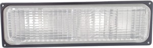 Signal Light for Chevrolet C/K Full Size 1988-1989, Right Passenger, Lens and Housing, Dual Sealed Beam Headlights, Replacement
