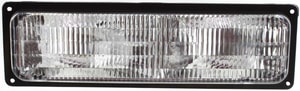 Signal Light for Chevrolet C/K Full Size Pickup 1994-2002, Right Passenger Side, Lens and Housing, with Composite Headlights, Replacement