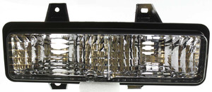 Park Light for Chevrolet Suburban (1989-1991), G-Series Van (1992-1996), Right Passenger Side, Lens and Housing, with Dual Headlight, Replacement