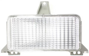 Park Light Lens and Housing for Chevrolet Suburban (1983-1988), Right Passenger Equals Left Driver, with Single Headlights, Replacement
