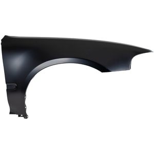 Front Fender for Honda Civic 1992-1995, Right Passenger, Primed (Ready to Paint), Hatchback, without Molding Holes, Replacement