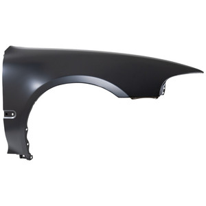 Front Fender for Honda Civic 1992-1995, Right Passenger, Primed (Ready to Paint), Coupe/Hatchback, with Molding Holes, Replacement