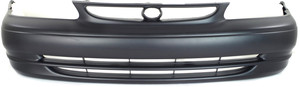 Front Bumper Cover for Toyota Corolla 1998-2000, Primed (Ready to Paint), Replacement