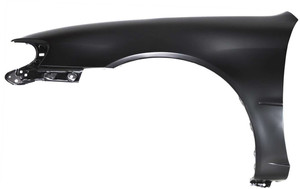 Front Fender for Toyota Corolla 1998-2002, Left Driver, Primed (Ready to Paint), Replacement