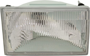 Headlight Assembly for Lincoln Town Car 1990-1994, Right Passenger Side, Halogen, Replacement