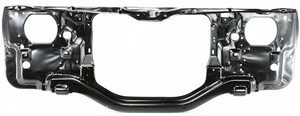 Radiator Support Assembly for Isuzu Pickup (1988-1994) / Rodeo (1991-1997), Black Steel, USA Built, Replacement