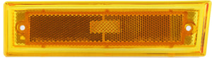 Front Side Marker Light for Chevrolet Suburban (1981-1991), Left Driver, Lens and Housing, Without Chrome Trim, Replacement