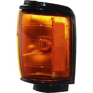 Corner Light Assembly for Toyota 4Runner (1984-1986), Left Driver Side with Black Trim, Replacement