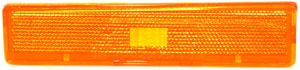 Front Side Marker Light for Ford F-Series 1980-1986, Left Driver Lens and Housing, On Fender, Replacement - Fits F-100, F-150, F-250, F-350