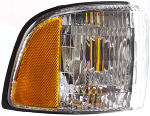Corner Light for Dodge RAM 1500 1994-2001, RAM 2500/3500 1994-2002, Right Passenger Side, Lens and Housing, without Sport Package, Replacement