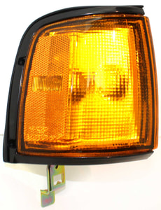 Corner Light Assembly for Isuzu Pickup 1988-1995/ Rodeo 1991-1997, Right Passenger Side, with Black Trim, Replacement
