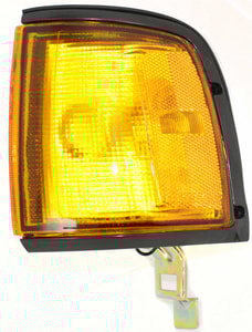 Corner Light Assembly for Isuzu Pickup 1988-1995, Isuzu Rodeo 1991-1997 with Black Trim, Left Driver Side, Replacement