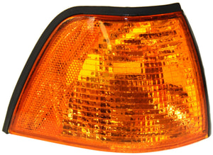 Corner Light for BMW 3-Series (1995-1999), Right Passenger Side, Lens and Housing, Replacement Models: 318i, 320i, 323i, 328i