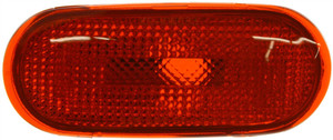Rear Side Marker Light for Volkswagen Beetle 1998-2005, Left Driver Side, Lens and Housing, Replacement