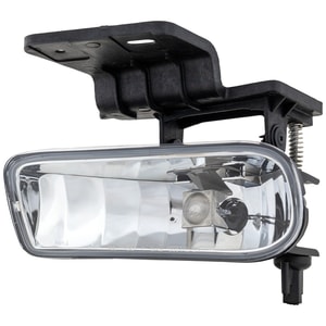 Front Fog Light Assembly for Chevrolet Silverado (1999-2002) / Tahoe (2000-2006), Left Driver Side, with Bracket, Replacement