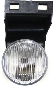 Front Fog Light for Dodge RAM 1500/2500/3500, 1994-1998, Left Driver Lens and Housing, 3-Inch, without Sport Package, Replacement