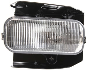 Front Fog Light Assembly for Ford F-Series 1999-2004, Left Driver, Replacement Models: F-150, F-250, F-350, F-450, F-550.